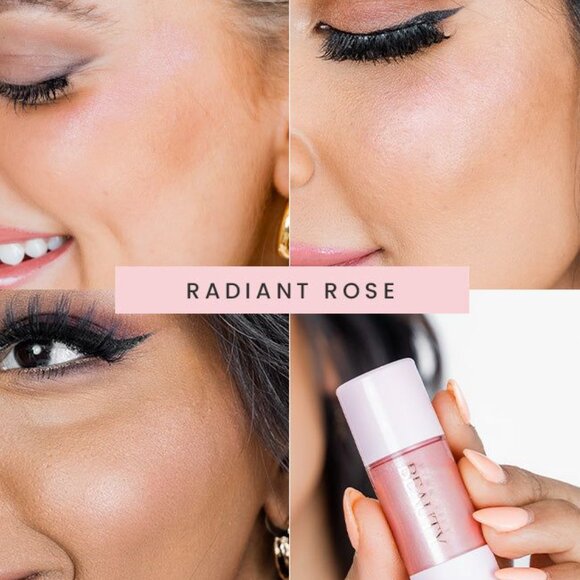 NIB! Pink Lily Beauty Radiant Bloom Blushing Drops - Radiant Rose - Picture 2 of 12